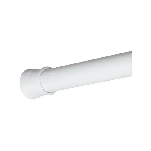 Adjustable Shower/Tension Rods 54" - 86" White Adjustable Shower/Tension Rods 54" - 86" White