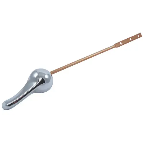 Metal Tank Flush Lever with Plastic Nut Chrome Metal Tank Flush Lever with Plastic Nut Chrome