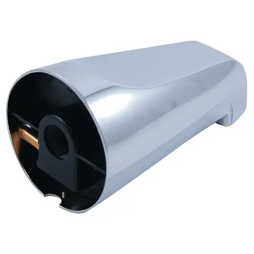 Mixet Slip On Chrome Tub Filler Spout Mixet Slip On Chrome Tub Filler Spout