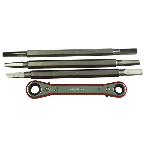 4-Piece Ratchet Seat Wrench Set 4-Piece Ratchet Seat Wrench Set