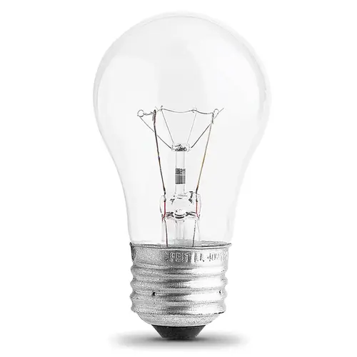 Feit A15 Incandescent Appliance Bulb 25W Clear Medium Base - pack of 24 Feit A15 Incandescent Appliance Bulb 25W Clear Medium Base - pack of 24