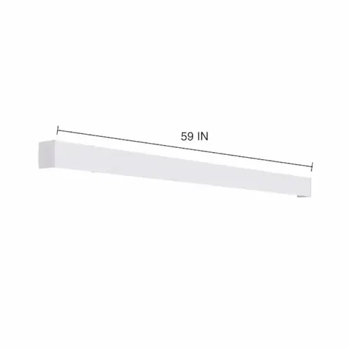 Project Source Cordless White Vertical Blind Headrail 59-in x -in Project Source Cordless White Vertical Blind Headrail 59-in x -in