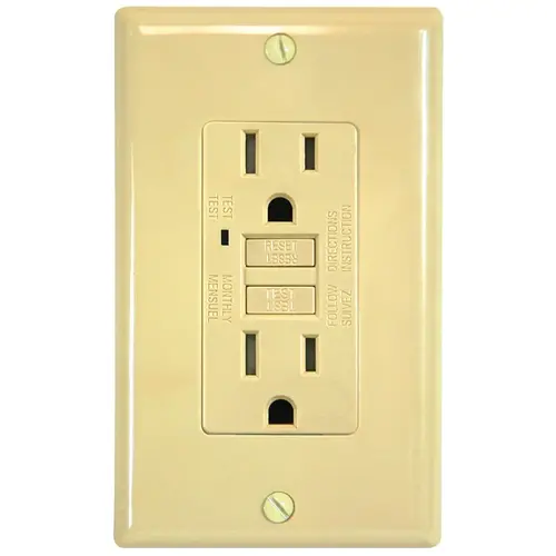 Bright Way GFCI -15 Amp Ivory Bright Way GFCI -15 Amp Ivory