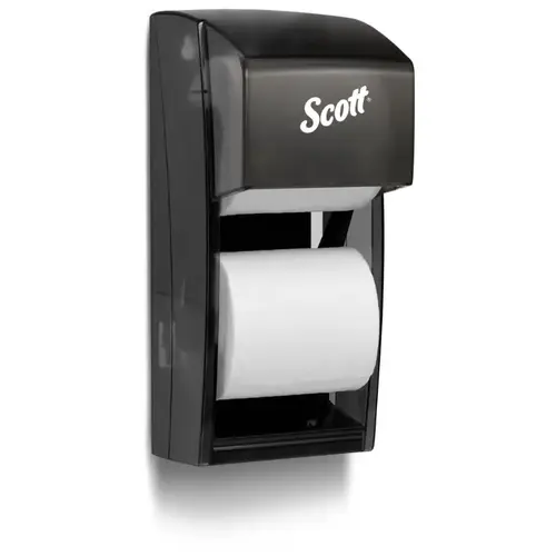 Scott Vertical Single-Roll Toilet Paper Dispenser Scott Vertical Single-Roll Toilet Paper Dispenser