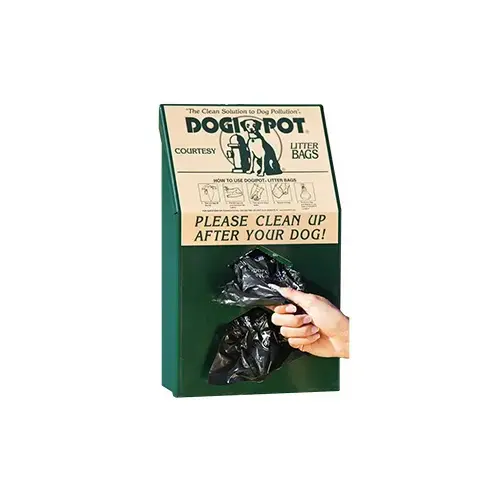 DOGIPOT Junior Bag Dispenser Aluminum DOGIPOT Junior Bag Dispenser Aluminum
