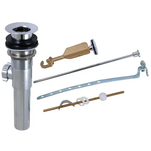 Heavy Duty Brass Pop-Up Assembly Chrome Heavy Duty Brass Pop-Up Assembly Chrome