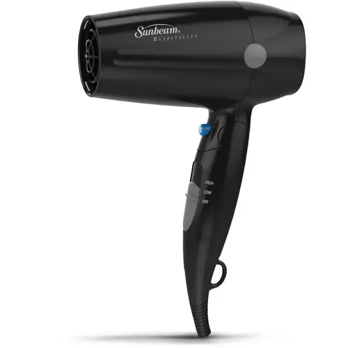 Sunbeam 1,875W Compact Hospitality Hair Dryer, Black Sunbeam 1,875W Compact Hospitality Hair Dryer, Black