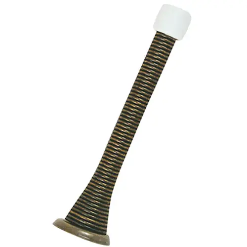 Spring Door Stop Jumbo Antique Brass 4" - pack of 5 Spring Door Stop Jumbo Antique Brass 4" - pack of 5