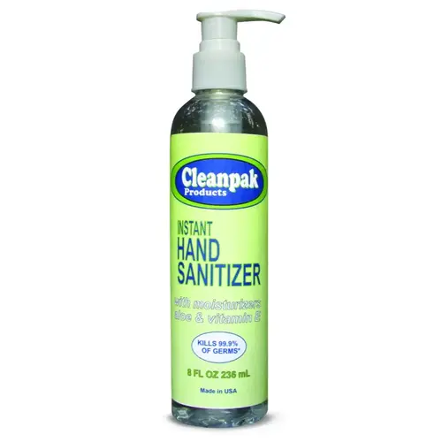 Cleanpak Instant Hand Sanitizer 8 oz Pump Bottle Cleanpak Instant Hand Sanitizer 8 oz Pump Bottle