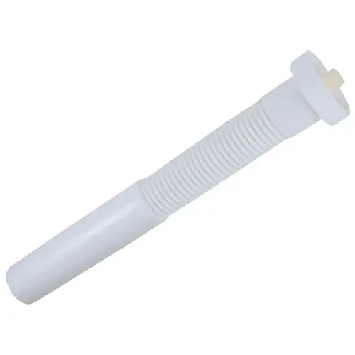 Flexible PVC Flanged Tailpiece 1-1/2" X 12" Flexible PVC Flanged Tailpiece 1-1/2" X 12"