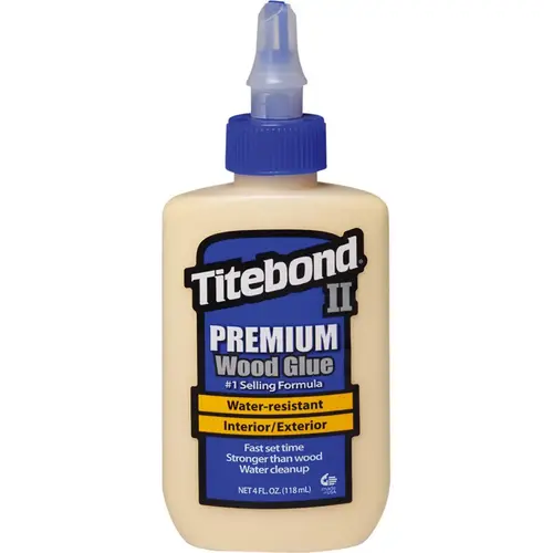 Titebond II Premium Wood Glue 4 oz, 343404 Titebond II Premium Wood Glue 4 oz, 343404