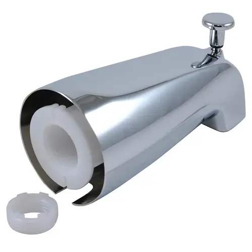 Universal Chrome Diverter Tub Spout Universal Chrome Diverter Tub Spout