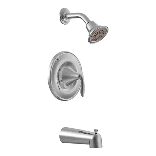 Eva Single-Handle Tub/Shower Faucet, 1.75 GPM, Chrome (Valve Sold Separately) Eva Single-Handle Tub/Shower Faucet, 1.75 GPM, Chrome (Valve Sold Separately)