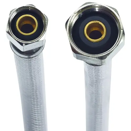 PVC Faucet Supply Line 3/8" Comp X 1/2" IPS X 12" PVC Faucet Supply Line 3/8" Comp X 1/2" IPS X 12"
