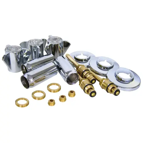 Sayco Generic 3-Handle Chrome Tub/Shower Rebuild Kit Sayco Generic 3-Handle Chrome Tub/Shower Rebuild Kit