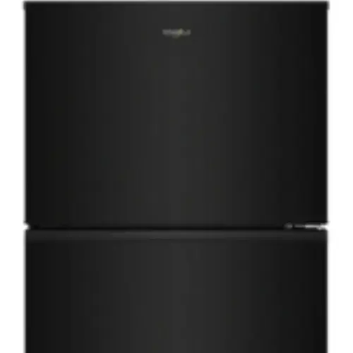 Whirlpool 30-Inch 19.2 cu ft Top-Freezer Refrigerator, ADA Compliant, Black Whirlpool 30-Inch 19.2 cu ft Top-Freezer Refrigerator, ADA Compliant, Black