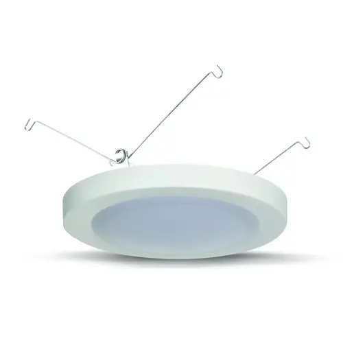 7.5-in Round Satin Nickel LED Color-Selectable Ceiling Fixture 7.5-in Round Satin Nickel LED Color-Selectable Ceiling Fixture