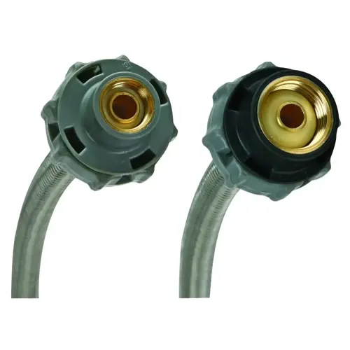 Fluidmaster Stainless Click Seal Faucet Supply Line 3/8"C x 1/2"FIP x 16" Fluidmaster Stainless Click Seal Faucet Supply Line 3/8"C x 1/2"FIP x 16"