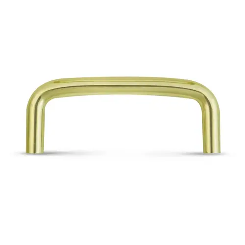 U-Shaped Cabinet Drawer Pull Polished Brass 3" - pack of 5 U-Shaped Cabinet Drawer Pull Polished Brass 3" - pack of 5
