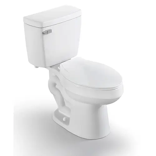 Pro-Flush 2-Piece 1.28 GPF All-in-One Elongated Toilet, ADA Compliant Pro-Flush 2-Piece 1.28 GPF All-in-One Elongated Toilet, ADA Compliant