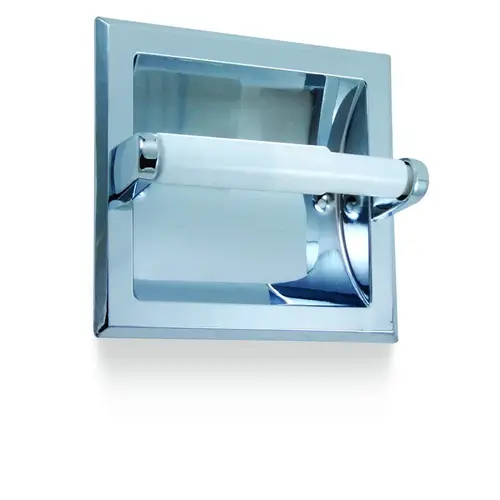 Recessed Toilet Paper Holder Chrome Recessed Toilet Paper Holder Chrome