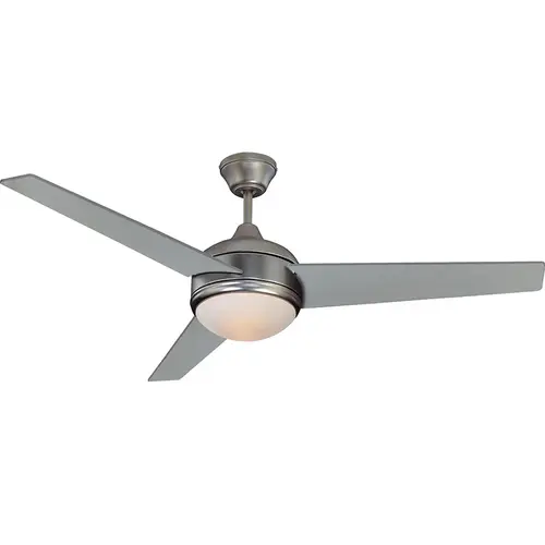 ZEPHYR 3 - 3 Blade 52" Satin Nickel LED Ceiling Fan ZEPHYR 3 - 3 Blade 52" Satin Nickel LED Ceiling Fan