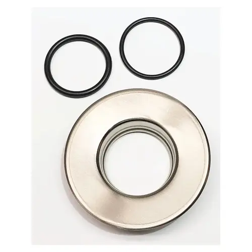 Watco Quick Trim Strainer Body Cover Brushed Nickel Watco Quick Trim Strainer Body Cover Brushed Nickel