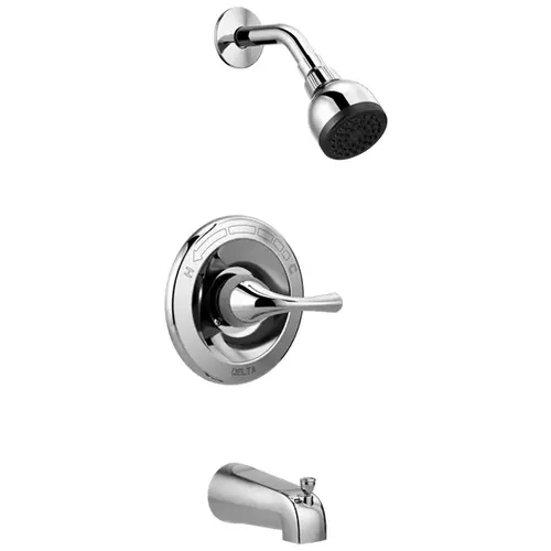 Delta Foundations 1-Handle Tub/Shower Chrome Faucet Delta Foundations 1-Handle Tub/Shower Chrome Faucet