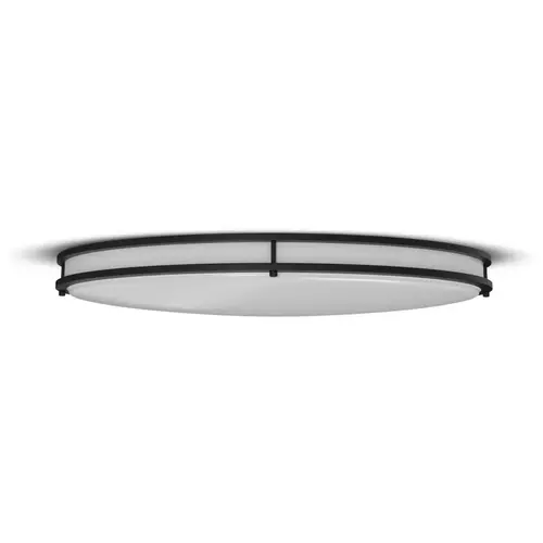 Project Source Ellipto 1 -Light 32-in Matte Black Indoor/Outdoor Integrated LED Flush Mount Light Project Source Ellipto 1 -Light 32-in Matte Black Indoor/Outdoor Integrated LED Flush Mount Light