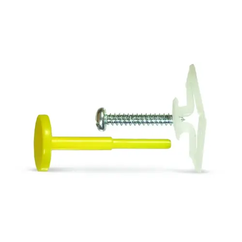 Hollow Wall Plastic Anchor For 3/8" to 1/2" walls - pack of 10 Hollow Wall Plastic Anchor For 3/8" to 1/2" walls - pack of 10