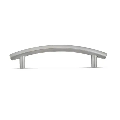 Arched Curved Cabinet Drawer Pull Satin Nickel 3" Arched Curved Cabinet Drawer Pull Satin Nickel 3"