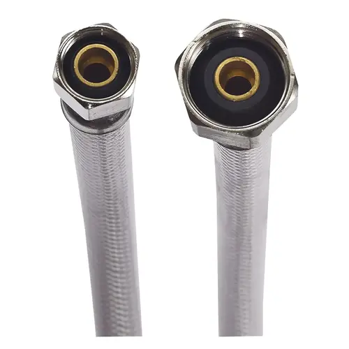 PVC Faucet Supply Line 3/8" Comp X 1/2" IPS X 16" PVC Faucet Supply Line 3/8" Comp X 1/2" IPS X 16"