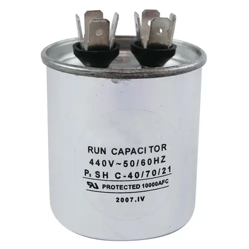 370/440 VAC 40 MFD Round Capacitor 370/440 VAC 40 MFD Round Capacitor