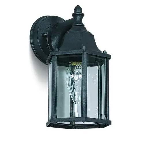 Black Cast Aluminum Lantern Fixture Black Cast Aluminum Lantern Fixture