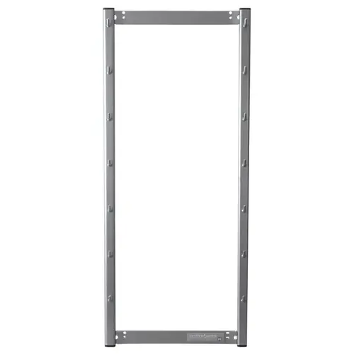 Spice Rack Frame Set, Steel Material, 3/4" Width, 10" Depth, 23-1/2" Height, 1" Thickness, Silver Finish Spice Rack Frame Set, Steel Material, 3/4" Width, 10" Depth, 23-1/2" Height, 1" Thickness, Silver Finish
