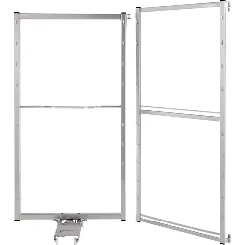 Tandem Frame Set 46" Height 22-1/2" Interior Clearance Silver Finish Tandem Frame Set 46" Height 22-1/2" Interior Clearance Silver Finish