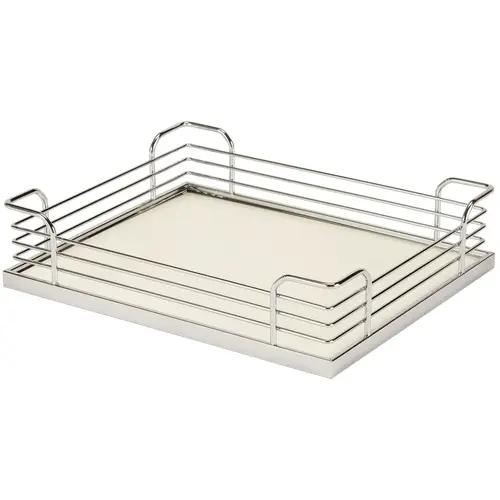 Tandem Back Frame Tray Set Shelf 22-1/2" Interior Clearance 20-7/8" Width White Finish Tandem Back Frame Tray Set Shelf 22-1/2" Interior Clearance 20-7/8" Width White Finish