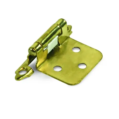 1-5/8" Flush Mount Self-Closing Hinges Polished Brass 1-5/8" Flush Mount Self-Closing Hinges Polished Brass