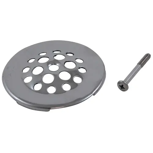 1-3/4" Tub Shoe Strainers Chrome - pack of 5 1-3/4" Tub Shoe Strainers Chrome - pack of 5