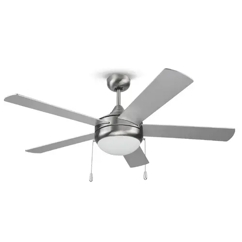 AERO V - 5 Blade 52" Stainless Steel LED Ceiling Fan AERO V - 5 Blade 52" Stainless Steel LED Ceiling Fan