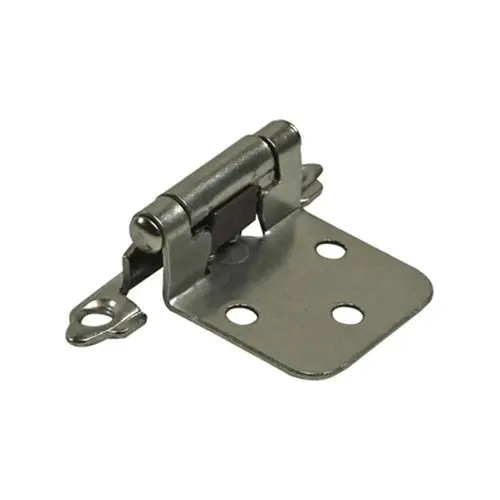 1-1/2" Flush Mount Self-Closing Hinges Satin Nickel 1-1/2" Flush Mount Self-Closing Hinges Satin Nickel