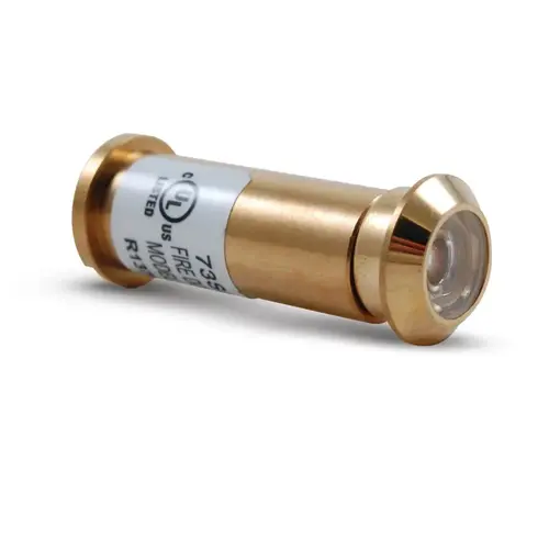 UL Door Viewer 160 degree Polished Brass UL Door Viewer 160 degree Polished Brass