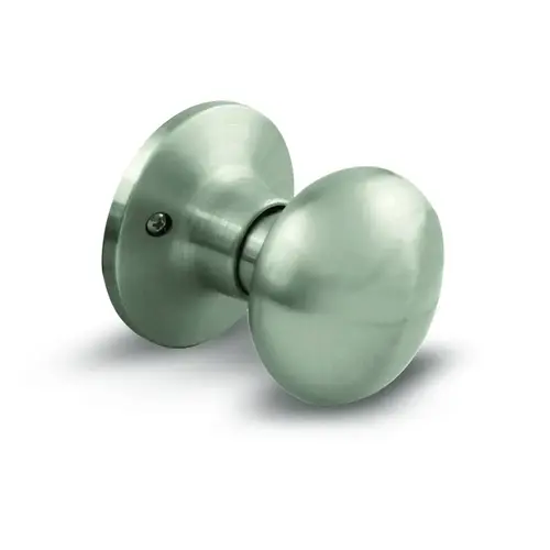 Flat Ball Dummy Knob Satin Nickel Flat Ball Dummy Knob Satin Nickel