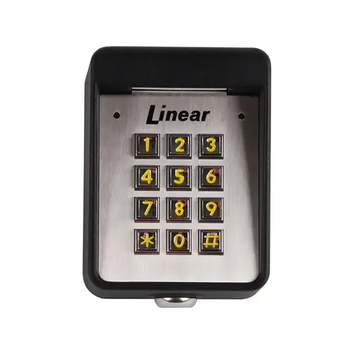 Digital Keyless Entry System, Keypad Programmable, 480 Entry Code Capacity, Two LED Indicator, Courtesy Lamp, Piezo Sounder, Tactile Key Feel, Keypad Lockout Digital Keyless Entry System, Keypad Programmable, 480 Entry Code Capacity, Two LED Indicator, Courtesy Lamp, Piezo Sounder, Tactile Key Feel, Keypad Lockout