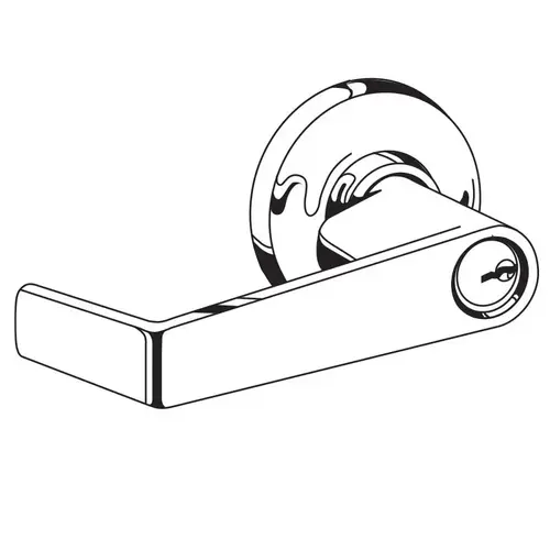 AL Series Classroom Less Cylinder Saturn Lock with 11096 Latch 10025 Strike Satin Chrome Finish AL Series Classroom Less Cylinder Saturn Lock with 11096 Latch 10025 Strike Satin Chrome Finish