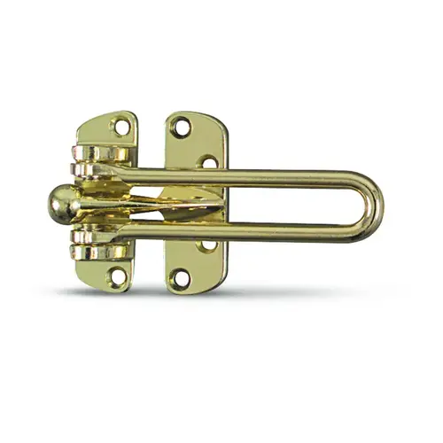 Door Slide Security Latch Polished Brass Door Slide Security Latch Polished Brass