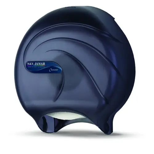 San Jamar 9" Commercial Jumbo Toilet Tissue Dispenser San Jamar 9" Commercial Jumbo Toilet Tissue Dispenser