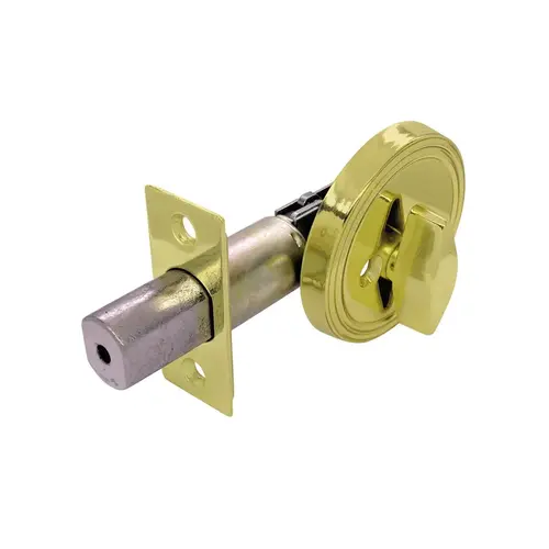 Keyless Deadbolt Polished Brass Keyless Deadbolt Polished Brass