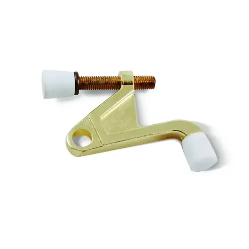 Heavy-Duty Hinge Pin Door Stop Polished Brass - pack of 10 Heavy-Duty Hinge Pin Door Stop Polished Brass - pack of 10