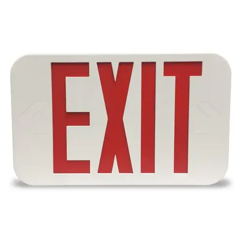 LED Exit Sign with Battery Backup Red Letters LED Exit Sign with Battery Backup Red Letters